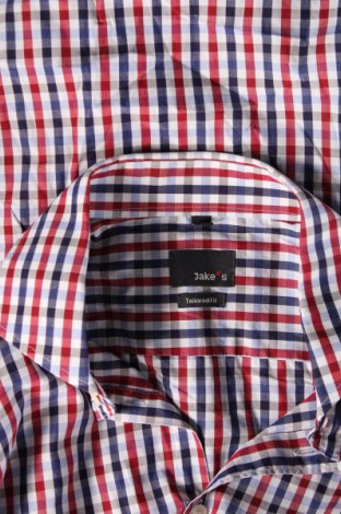 Ανδρικό πουκάμισο Jake*s, Μέγεθος M, Χρώμα Πολύχρωμο, Τιμή 9,91 €