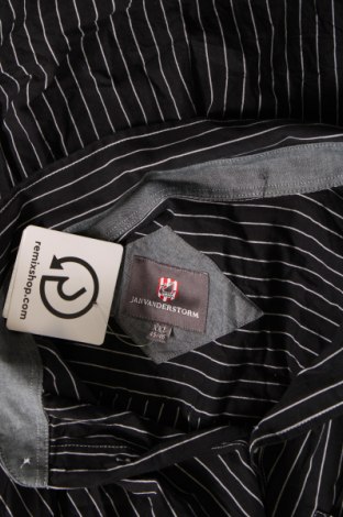 Ανδρικό πουκάμισο Jan Vanderstorm, Μέγεθος XXL, Χρώμα Μαύρο, Τιμή 21,03 €