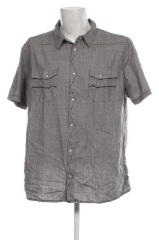 Мъжка риза John Baner, Размер XXL, Цвят Сив, Цена 17,40 лв.