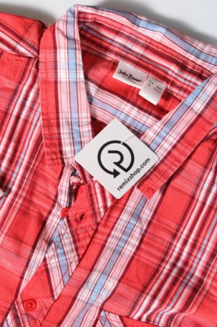 Ανδρικό πουκάμισο John Baner, Μέγεθος XL, Χρώμα Κόκκινο, Τιμή 8,79 €