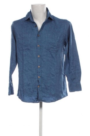 Herrenhemd John Cabot, Größe M, Farbe Blau, Preis 11,10 €