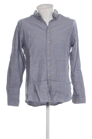 Ανδρικό πουκάμισο Kronstadt, Μέγεθος M, Χρώμα Μπλέ, Τιμή 17,86 €