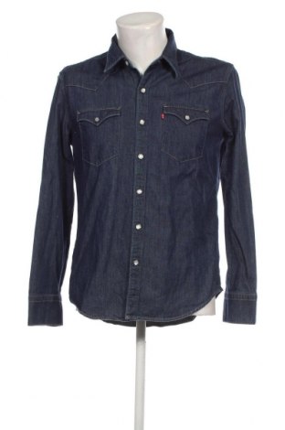 Herrenhemd Levi's, Größe M, Farbe Blau, Preis 28,00 €