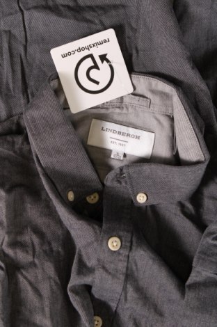 Мъжка риза Lindbergh, Размер S, Цвят Сив, Цена 24,75 лв.