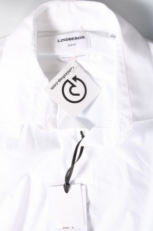 Ανδρικό πουκάμισο Lindbergh, Μέγεθος L, Χρώμα Λευκό, Τιμή 63,92 €