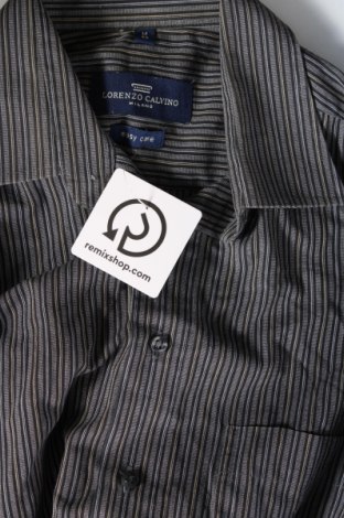 Мъжка риза Lorenzo Calvino, Размер M, Цвят Многоцветен, Цена 10,15 лв.