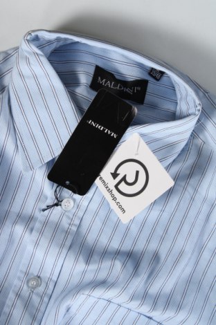 Ανδρικό πουκάμισο Maldini, Μέγεθος M, Χρώμα Μπλέ, Τιμή 21,43 €