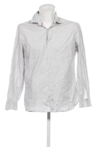 Ανδρικό πουκάμισο Mango, Μέγεθος L, Χρώμα Γκρί, Τιμή 8,41 €