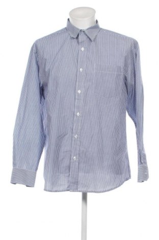 Ανδρικό πουκάμισο Marcel Battiston, Μέγεθος L, Χρώμα Μπλέ, Τιμή 9,87 €