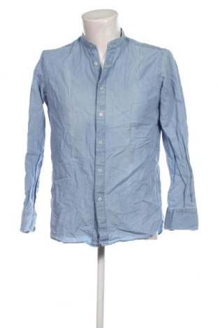 Herrenhemd Massimo Dutti, Größe M, Farbe Blau, Preis 28,13 €