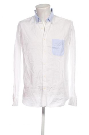 Мъжка риза Massimo Dutti, Размер L, Цвят Бял, Цена 79,47 лв.