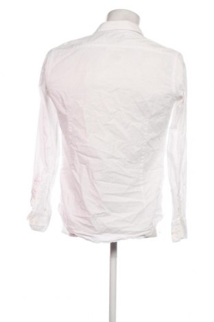 Мъжка риза Massimo Dutti, Размер M, Цвят Бял, Цена 35,75 лв.