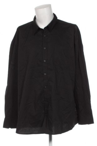 Herrenhemd Men Plus, Größe 4XL, Farbe Schwarz, Preis € 12,11