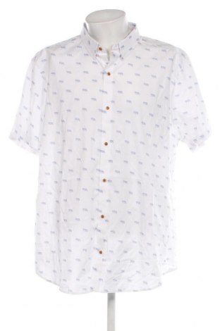 Ανδρικό πουκάμισο Next, Μέγεθος 4XL, Χρώμα Λευκό, Τιμή 28,76 €