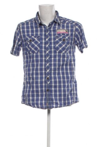 Ανδρικό πουκάμισο No Excess, Μέγεθος L, Χρώμα Μπλέ, Τιμή 10,30 €