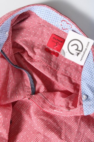 Ανδρικό πουκάμισο Olymp, Μέγεθος L, Χρώμα Κόκκινο, Τιμή 13,61 €