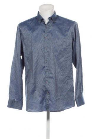 Ανδρικό πουκάμισο Olymp, Μέγεθος L, Χρώμα Μπλέ, Τιμή 13,61 €