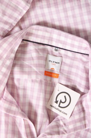 Ανδρικό πουκάμισο Olymp, Μέγεθος XXL, Χρώμα Ρόζ , Τιμή 15,31 €