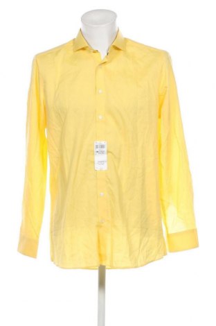 Ανδρικό πουκάμισο Olymp, Μέγεθος XL, Χρώμα Κίτρινο, Τιμή 31,96 €