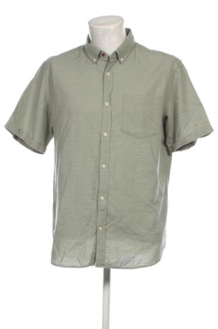 Ανδρικό πουκάμισο Originals By Jack & Jones, Μέγεθος XL, Χρώμα Πράσινο, Τιμή 17,39 €