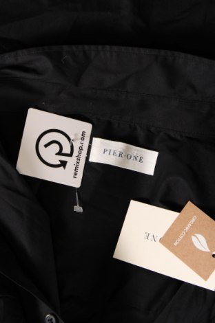 Мъжка риза Pier One, Размер 3XL, Цвят Черен, Цена 46,00 лв.