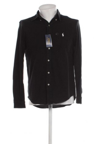 Męska koszula Polo By Ralph Lauren, Rozmiar M, Kolor Czarny, Cena 583,74 zł