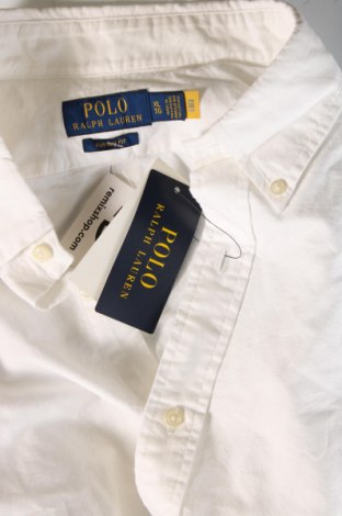 Męska koszula Polo By Ralph Lauren, Rozmiar XL, Kolor ecru, Cena 583,74 zł