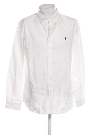 Męska koszula Polo By Ralph Lauren, Rozmiar XL, Kolor ecru, Cena 583,74 zł