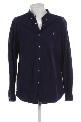 Herrenhemd Polo By Ralph Lauren, Größe XXL, Farbe Blau, Preis 95,96 €
