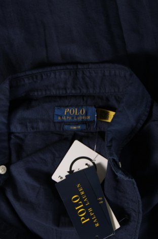 Męska koszula Polo By Ralph Lauren, Rozmiar L, Kolor Niebieski, Cena 583,74 zł