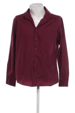 Ανδρικό πουκάμισο Portonova, Μέγεθος L, Χρώμα Κόκκινο, Τιμή 7,18 €