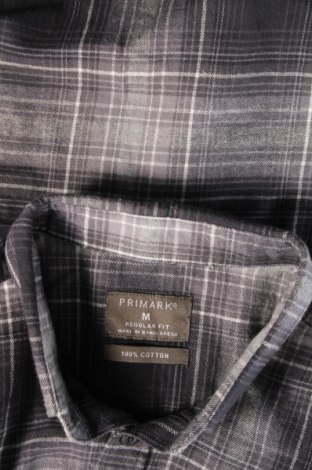 Herrenhemd Primark, Größe M, Farbe Grau, Preis 7,56 €