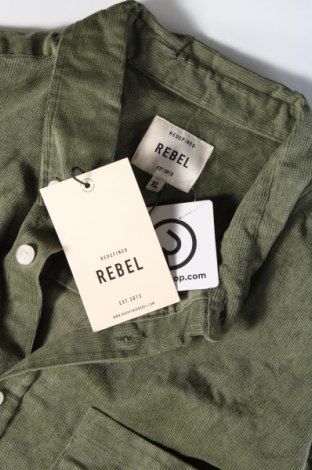 Ανδρικό πουκάμισο Rebel, Μέγεθος XL, Χρώμα Πράσινο, Τιμή 15,41 €