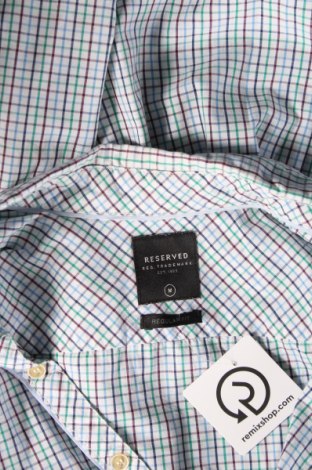 Ανδρικό πουκάμισο Reserved, Μέγεθος M, Χρώμα Πολύχρωμο, Τιμή 8,01 €