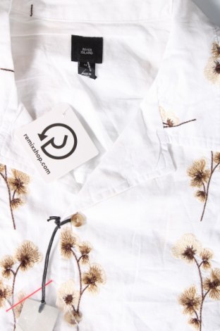 Ανδρικό πουκάμισο River Island, Μέγεθος M, Χρώμα Λευκό, Τιμή 39,69 €
