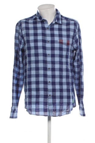 Ανδρικό πουκάμισο Scotch & Soda, Μέγεθος XL, Χρώμα Μπλέ, Τιμή 37,35 €