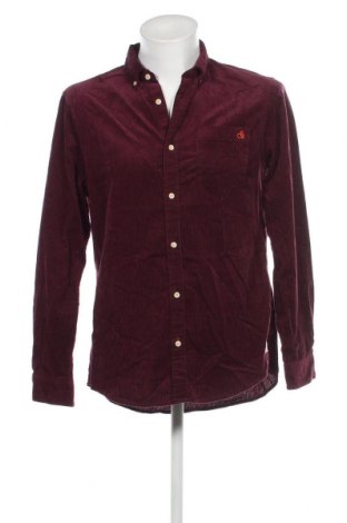 Herrenhemd Scotch & Soda, Größe M, Farbe Rot, Preis € 37,35