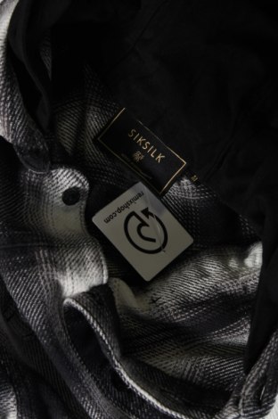 Herrenhemd SikSilk, Größe M, Farbe Grau, Preis € 17,86