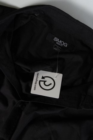 Ανδρικό πουκάμισο Smog, Μέγεθος L, Χρώμα Μαύρο, Τιμή 17,94 €