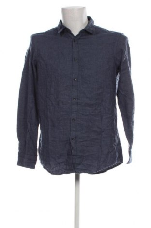Ανδρικό πουκάμισο Straight Up, Μέγεθος L, Χρώμα Μπλέ, Τιμή 7,18 €