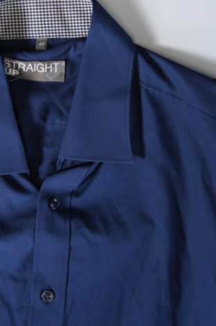Herrenhemd Straight Up, Größe M, Farbe Blau, Preis € 7,06