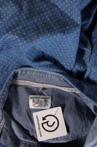 Herrenhemd Straight Up, Größe M, Farbe Blau, Preis 9,08 €