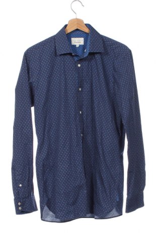 Ανδρικό πουκάμισο Ted Baker, Μέγεθος XS, Χρώμα Μπλέ, Τιμή 34,21 €