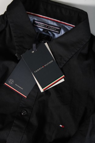 Ανδρικό πουκάμισο Tommy Hilfiger, Μέγεθος M, Χρώμα Μαύρο, Τιμή 44,33 €