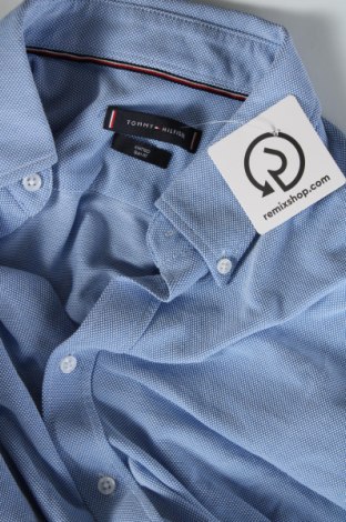 Ανδρικό πουκάμισο Tommy Hilfiger, Μέγεθος M, Χρώμα Μπλέ, Τιμή 39,90 €