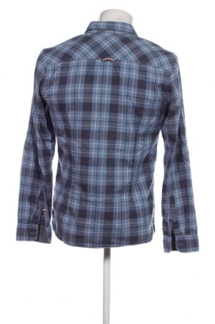 Ανδρικό πουκάμισο Tommy Jeans, Μέγεθος M, Χρώμα Μπλέ, Τιμή 23,15 €
