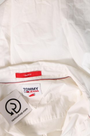 Pánská košile  Tommy Jeans, Velikost L, Barva Bílá, Cena  2 029,00 Kč