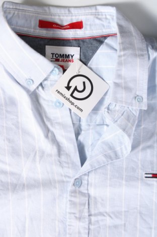 Pánska košeľa  Tommy Jeans, Veľkosť M, Farba Modrá, Cena  72,16 €