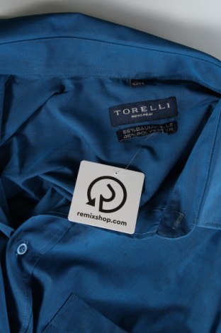 Herrenhemd Torelli, Größe XL, Farbe Blau, Preis 20,18 €