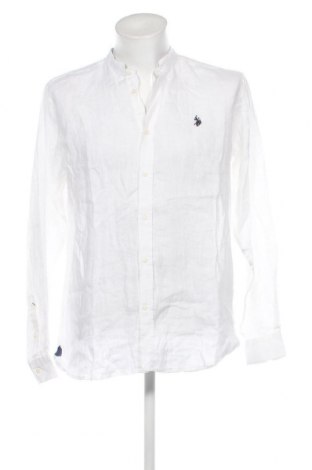 Мъжка риза U.S. Polo Assn., Размер XL, Цвят Бял, Цена 68,20 лв.
